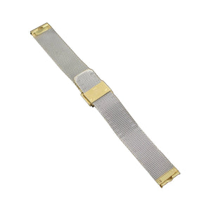Vollmer Uhrenarmband Milanaiseband Edelstahl gold 20 mm 9046CH6