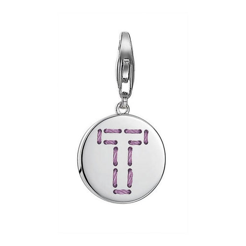 Esprit Anhänger Charms Silber Letter Fabric T ESCH91165A000