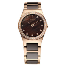 Laden Sie das Bild in den Galerie-Viewer, Bering Damen Uhr Armbanduhr Slim Ceramic - 32426-765