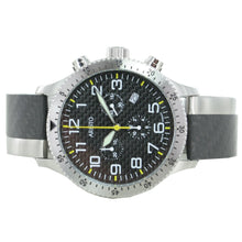 Laden Sie das Bild in den Galerie-Viewer, Aristo Herren Uhr Chronograph Carbon Edelstahl Trophy Spange 7H106G
