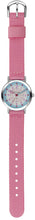 Laden Sie das Bild in den Galerie-Viewer, JACQUES FAREL Kinder-Armbanduhr Analog Quarz Mädchen Textilband KOP 04 rosa