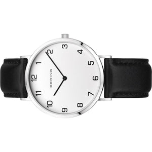 Bering Damen Uhr Armbanduhr Slim Classic - 13934-404-1 Leder