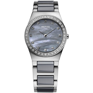 Bering Damen Uhr Armbanduhr Slim Ceramic - 32426-789 Edelstahl