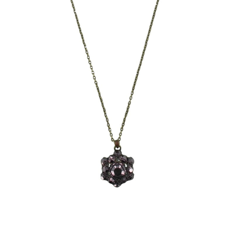 Konplott Halskette hängend Collier Bended Lights schwarz