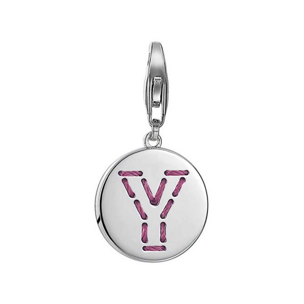 Esprit Anhänger Charms Silber Letter Fabric Y ESCH91146A000