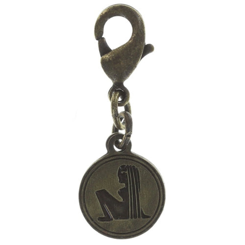 Konplott Anhänger Charm Zodiac Viirgo/Jungfrau XS brass/silver