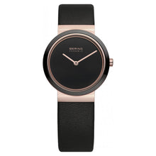Laden Sie das Bild in den Galerie-Viewer, Bering Damen Uhr Armbanduhr Slim Ceramic - 10729-446-1 Leder