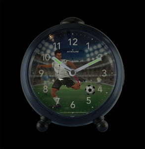 ATRIUM Kinderwecker Wecker Analog Quarz Fußball Jungen A932-5 Scorer