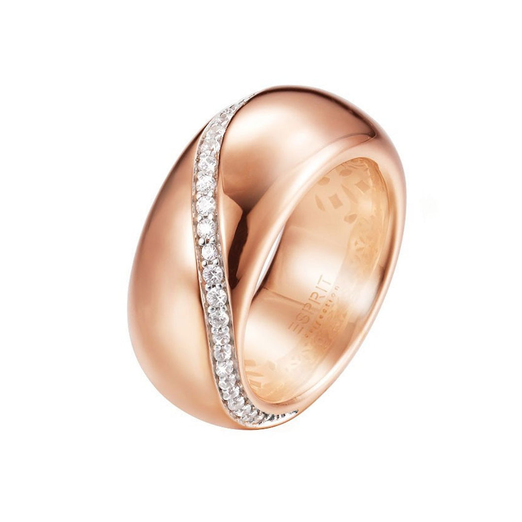 Esprit Collection Damen Ring Silber rose Danae ELRG92308B180-1