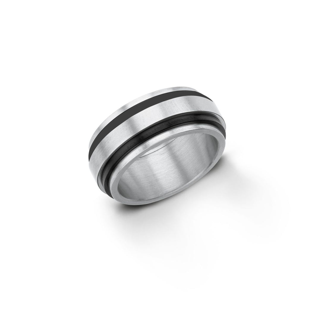 s.Oliver Jewel Herren Ring Edelstahl Bicolor 201246