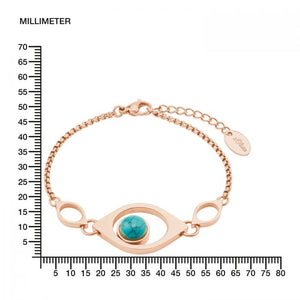 s.Oliver Jewel Damen Armband Armkette Edelstahl Rosé 2024265