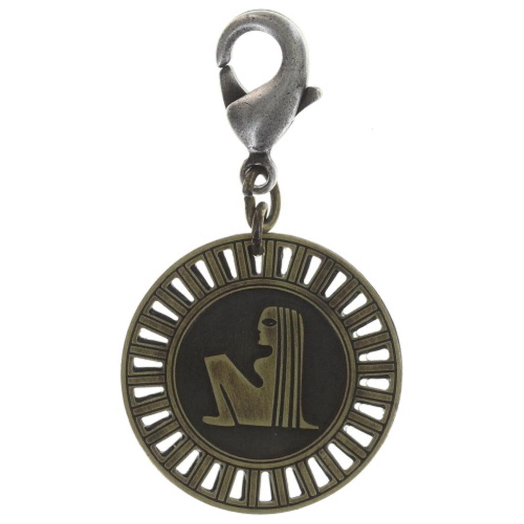 Konplott Anhänger Charm Zodiac Viirgo/Jungfrau S brass/silver