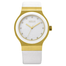Laden Sie das Bild in den Galerie-Viewer, Bering Damen Uhr Armbanduhr Slim Ceramic - 32538-854 Leder
