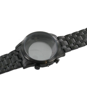 Ingersoll Ersatzband / Gehäuse für Uhren Edelstahl Faltschl. Schwarz IN3222 20mm