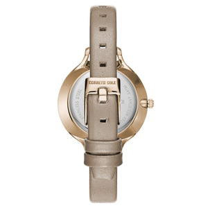 Kenneth Cole New York Damen-Armbanduhr Analog Quarz Leder KC15187004