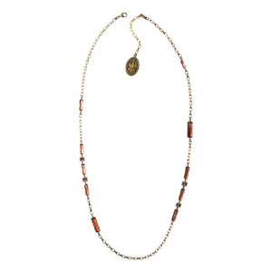 Konplott Halskette Collier Manhattan Rocks beige