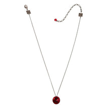 Laden Sie das Bild in den Galerie-Viewer, Konplott Halskette hängend Collier Rivoli rot Siam