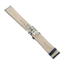 Laden Sie das Bild in den Galerie-Viewer, Ingersoll Ersatzband für Uhren Leder blau Kroko Faltschl. 23 mm