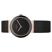 Laden Sie das Bild in den Galerie-Viewer, Bering Damen Uhr Armbanduhr Slim Ceramic - 10729-446-1 Leder