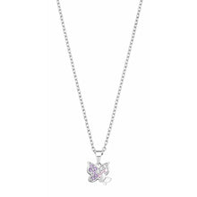 Laden Sie das Bild in den Galerie-Viewer, Prinzessin Lillifee Kinder Kids Halskette Silber Schmetterling 2021103