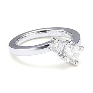 Esprit Damen Ring Silber Zirkonia Gr.19 ESRG92139A190