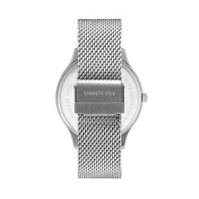 Laden Sie das Bild in den Galerie-Viewer, Kenneth Cole New York Herren Uhr Armbanduhr Edelstahl KC15096004