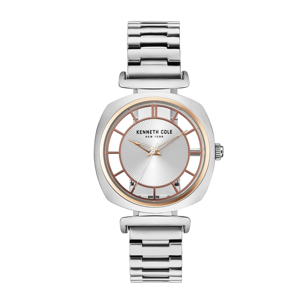 Kenneth Cole New York Damen Uhr Armbanduhr Edelstahl KC15108002