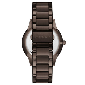 Kenneth Cole New York Herren-Armbanduhr Analog Quarz Edelstahl KC15111008