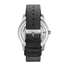 Laden Sie das Bild in den Galerie-Viewer, Kenneth Cole New York Herren Uhr Armbanduhr Leder KC15116001 Automatik