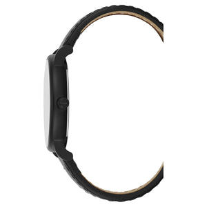 Kenneth Cole New York Herren-Armbanduhr Analog Quarz Leder KC50066004