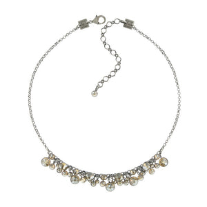 Konplott Halskette Collier Waterfalls beige