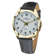 Laden Sie das Bild in den Galerie-Viewer, ATRIUM Herren Uhr Armbanduhr Analog Quarz A10-20 Leder