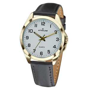 ATRIUM Herren Uhr Armbanduhr Analog Quarz A10-20 Leder