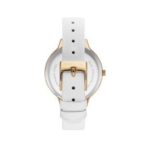 Kenneth Cole New York Damen-Armbanduhr Analog Quarz Leder KC15056001
