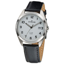 Laden Sie das Bild in den Galerie-Viewer, ATRIUM Herren Uhr Armbanduhr Titan A14-10 Leder