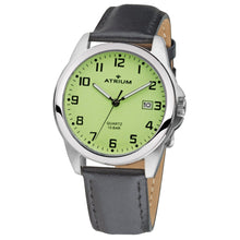 Laden Sie das Bild in den Galerie-Viewer, ATRIUM Herren Uhr Armbanduhr Analog Quarz A16-12 Leder