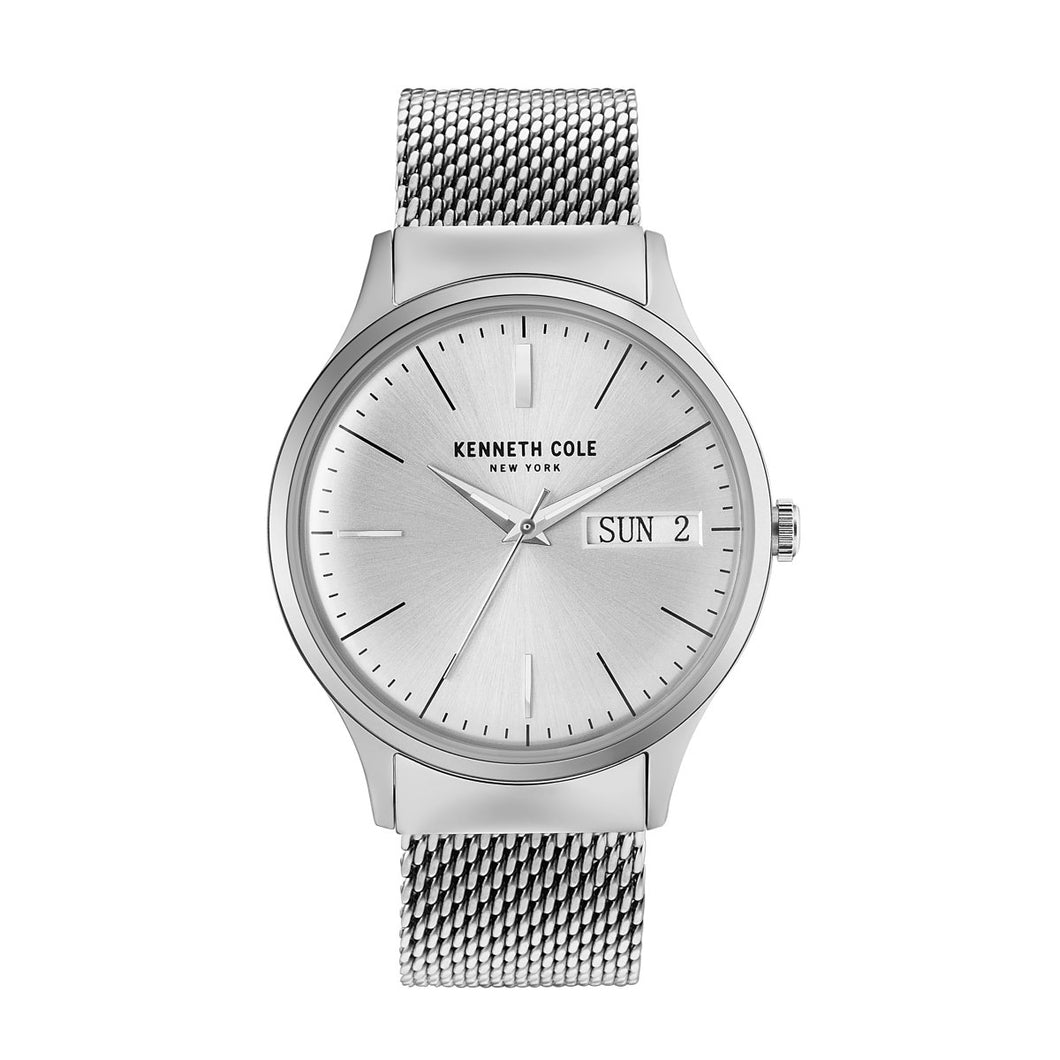Kenneth Cole New York Herren Uhr Armbanduhr Edelstahl KC50587002