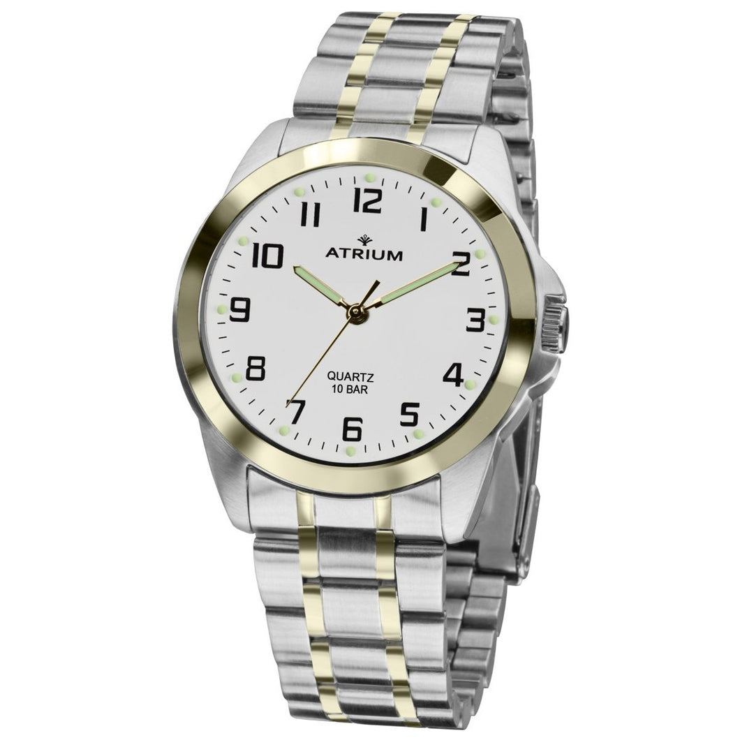 ATRIUM Damen Uhr Armbanduhr Edelstahl Analog Quarz A24-40