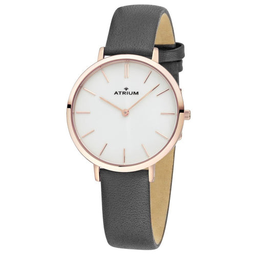 ATRIUM Damen Uhr Armbanduhr Analog Quarz A28-204 Leder