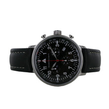 Laden Sie das Bild in den Galerie-Viewer, Aristo Herren Messerschmitt Uhr Fliegeruhr ME-755 Leder