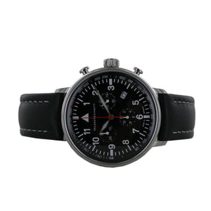 Aristo Herren Messerschmitt Uhr Fliegeruhr ME-755 Leder