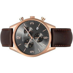 Bering Herren Uhr Armbanduhr Chronograph - 10542-562-1 Leder