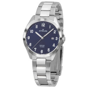 ATRIUM Herren Uhr Armbanduhr Edelstahl Analog Quarz A45-35