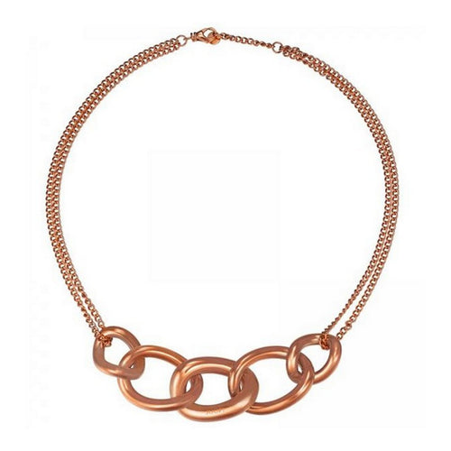 Joop Damen Kette Halskette Edelstahl Rosé LINKS JPNL10581C450