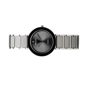 Bering Damen Uhr Armbanduhr Slim Classic - 11429-Charity2 Edelstahl