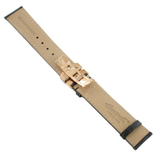 Laden Sie das Bild in den Galerie-Viewer, Ingersoll Ersatzband für Uhren Leder schwarz Kroko Faltschl. Rosé 22 mm