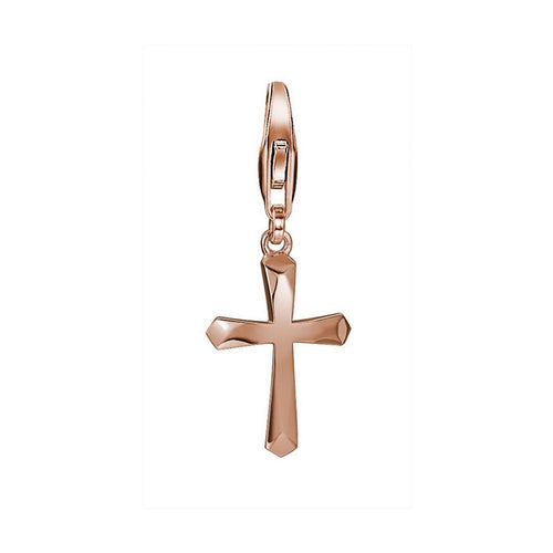 Esprit Anhänger Charms Silber Rosé Belief Kreuz ESCH91431B000