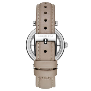 Kenneth Cole New York Damen-Armbanduhr Analog Quarz Leder 10021104