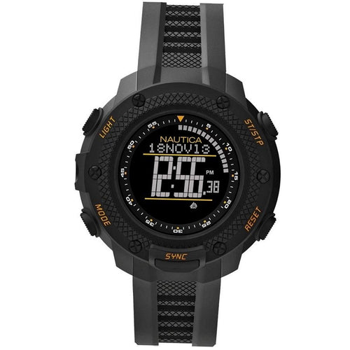 Nautica Herren Uhr Armbanduhr Digital NAI19523G Silikon