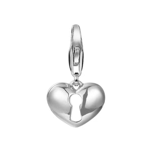 Esprit Anhänger Charms Silber Herzschloss ESCH91501A000